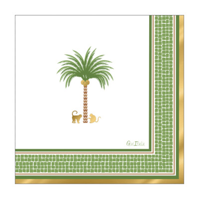 Tovaglioli In Carta Palm Royale (16 Pezzi) Incartare