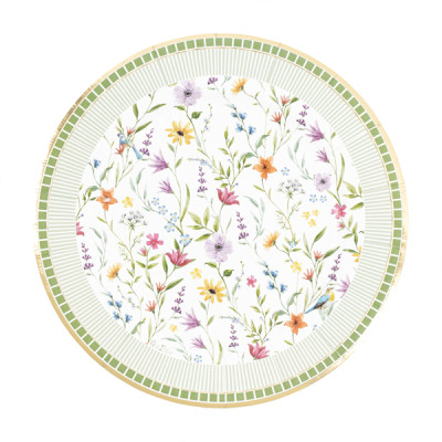 Piatti Carta Le Jardin (8 Pezzi) 2