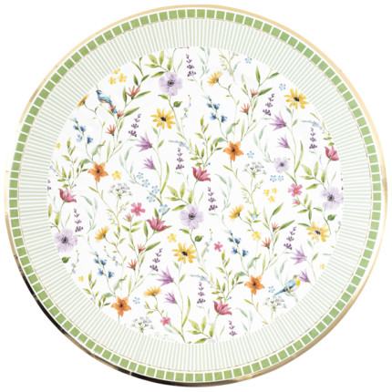 Piatti Carta Maxi Le Jardin (6 Pezzi)