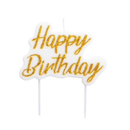 Candela Happy Birthday Oro