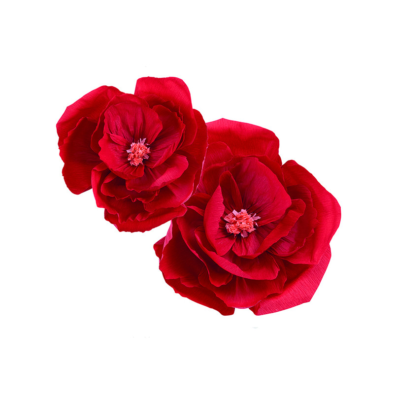 Fiori In Carta (2 Pezzi)