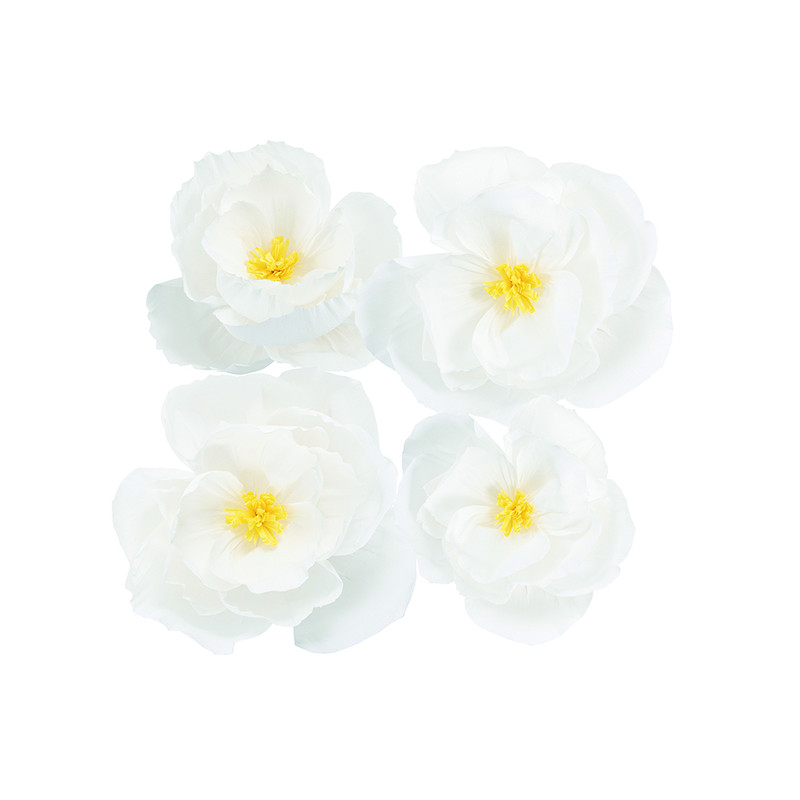 Fiori In Carta (4 Pezzi)