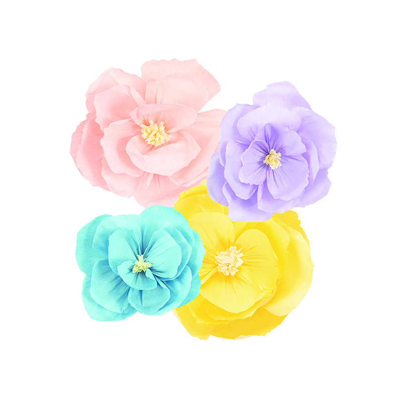 Fiori In Carta (4 Pezzi)