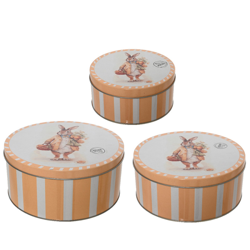 Scatola in Latta con Coniglio