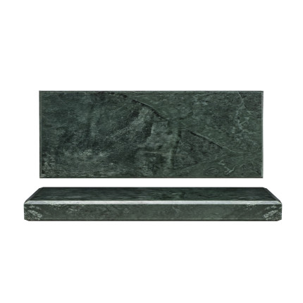 Vassoio Marble Rettangolare Verde
