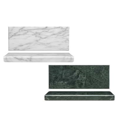 Vassoio Marble Rettangolare