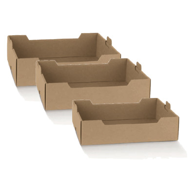 Cassetta Smart in cartoncino avana