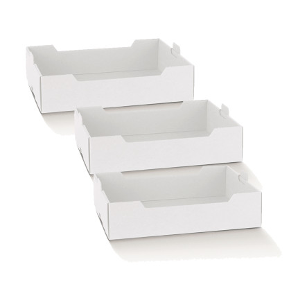 Cassetta Smart in cartoncino bianco