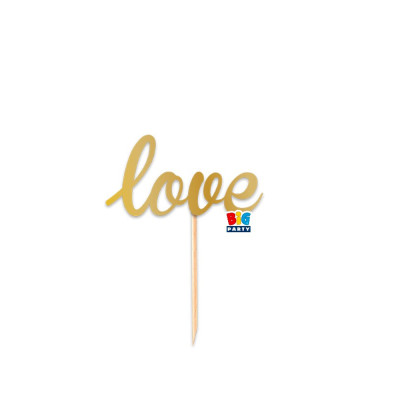 Mini Cake Topper Love