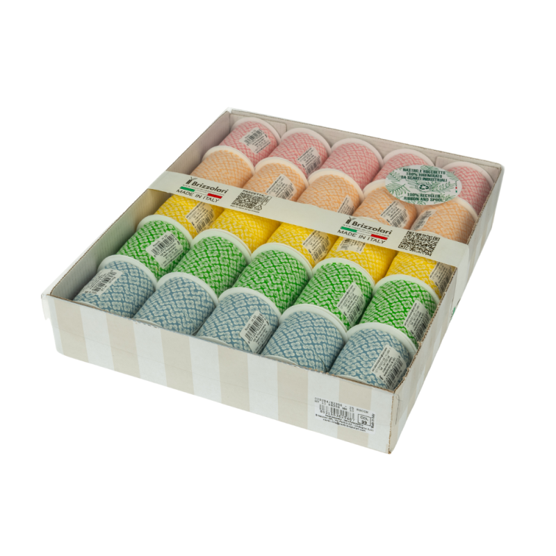 Rocchetti Polipropilene Floreali (25 pezzi)