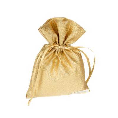 Sacchetto Portaconfetti Lamé Oro