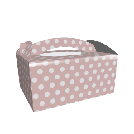 Scatola Porta Colomba Gleddy Pois Finestrata