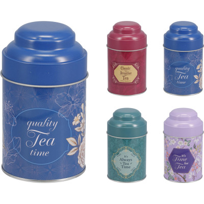 Scatola In Latta Design 135mm