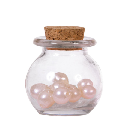 Vasetto in Vetro con Tappo Sughero (24 Pezzi)