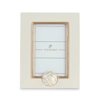 Portafoto Volley Bianco e Oro