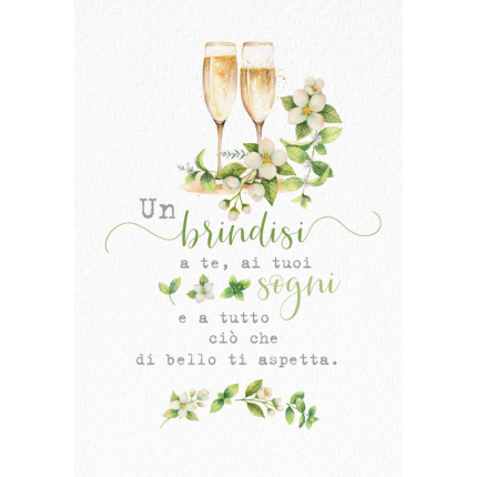 Biglietto Brindisi ai Tuoi Sogni