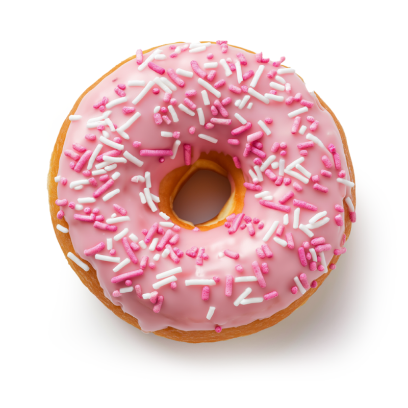 Confezione Donuts Rosa