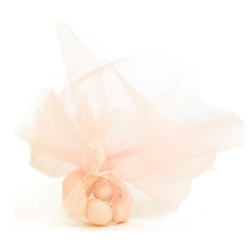 Tulle Quadrato Portaconfetti Filé (50 Fogli)