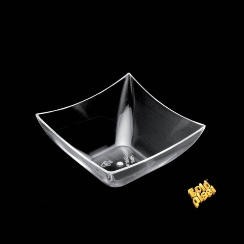 Coppette Quadrate Pagoda 90cc (25 pezzi)