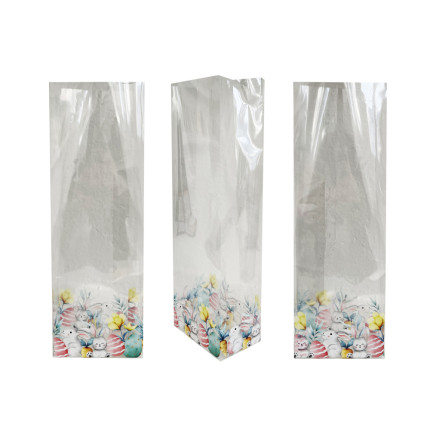 Buste Con Soffietto Fantasia Uova e Conigli