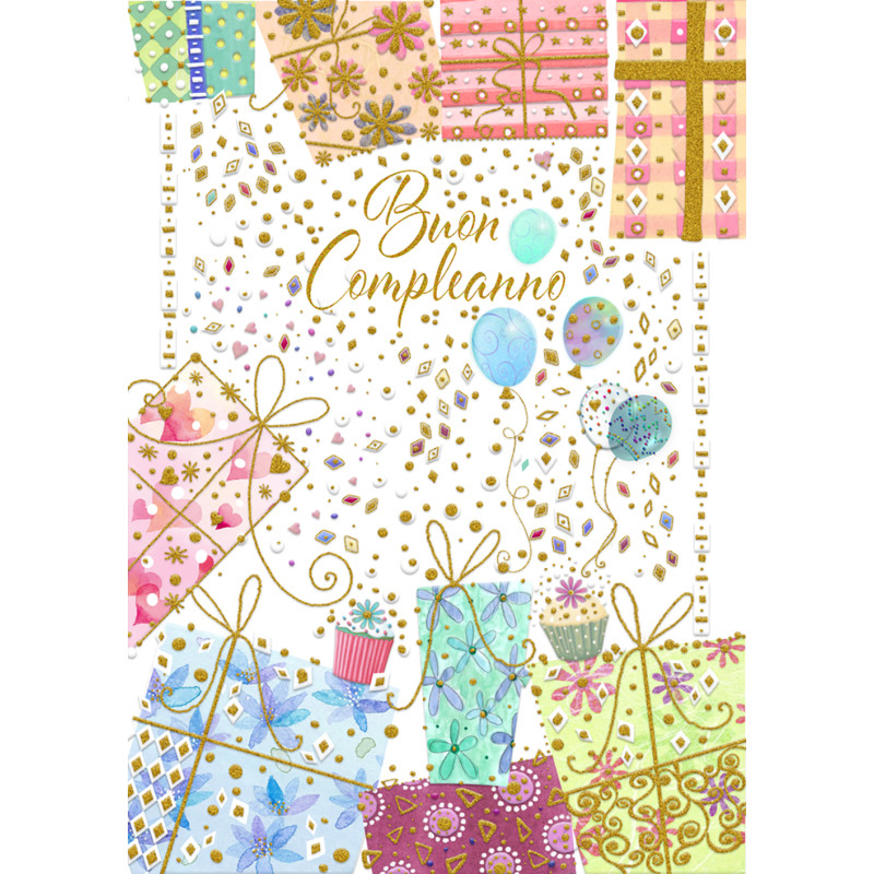 Biglietto Compleanno: Incartare