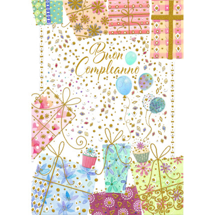 Biglietto Compleanno: Incartare