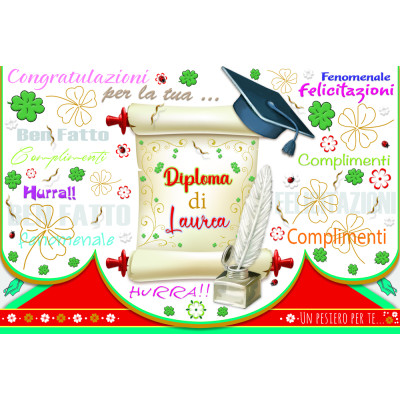Biglietto Laurea Portasoldi