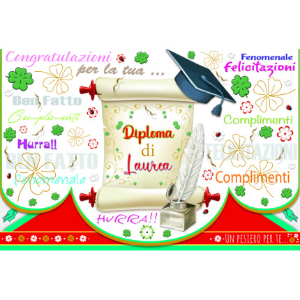 Biglietto Laurea Portasoldi