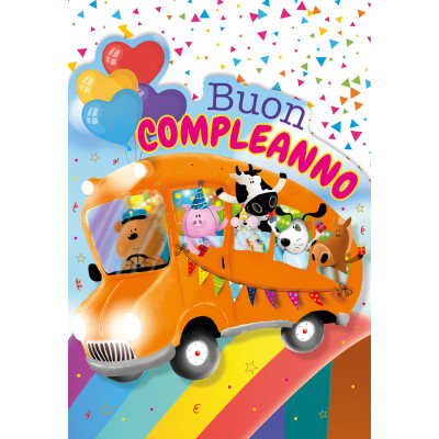 Biglietti Buon Compleanno Bimbi