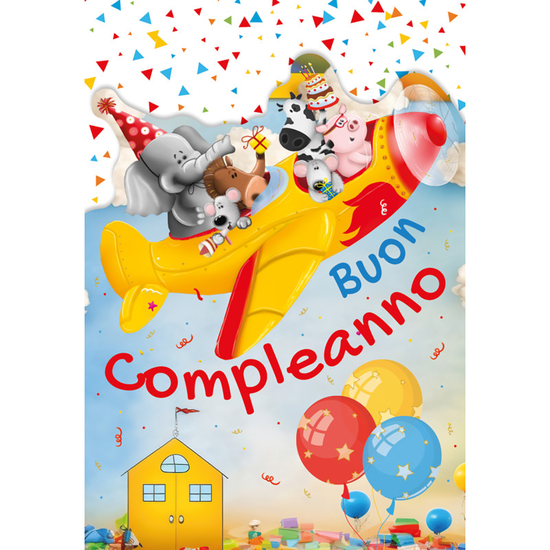 Biglietti Buon Compleanno Bimbi