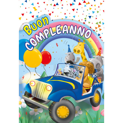 Biglietti Buon Compleanno Bimbi