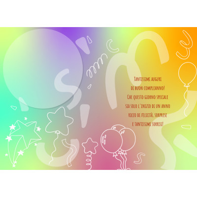 Biglietto Compleanno Con Rotella 2