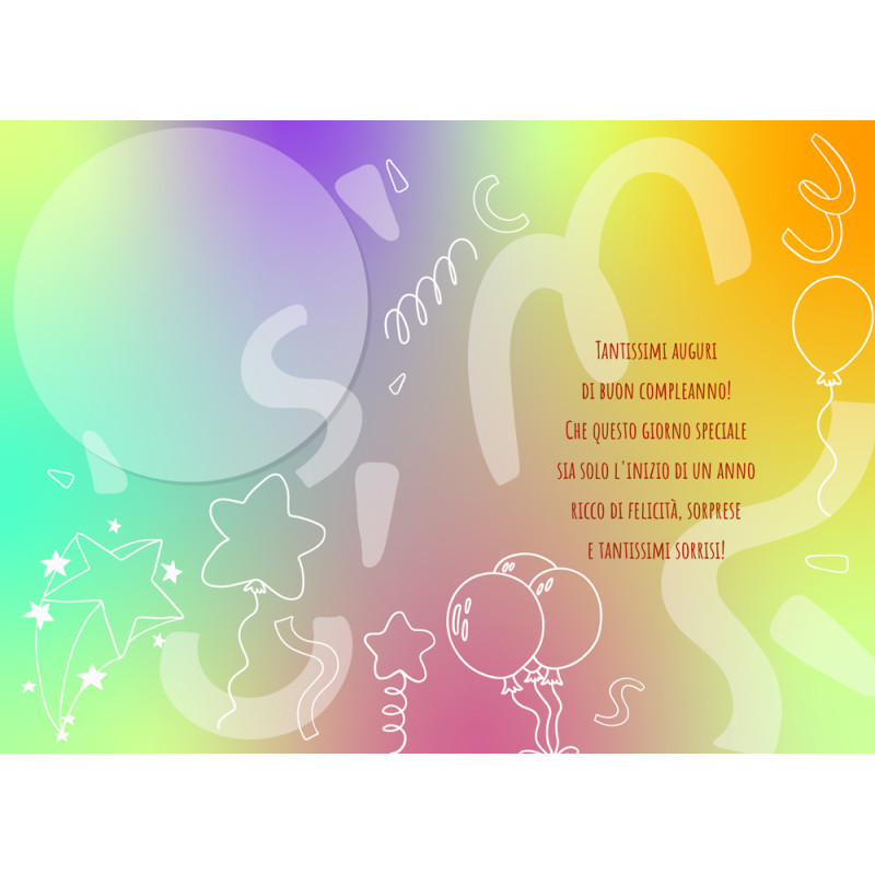 Biglietto Compleanno Con Rotella