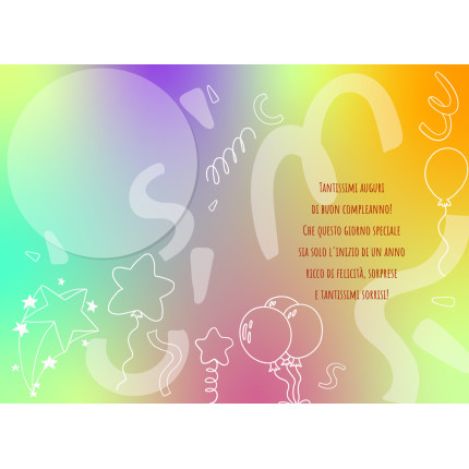 Biglietto Compleanno Con Rotella