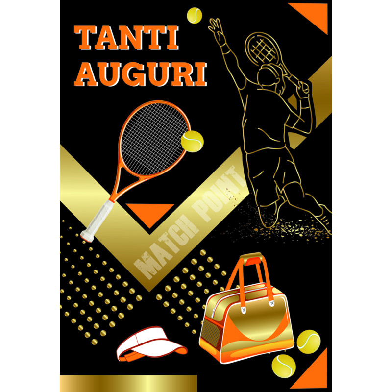 Biglietto Compleanno Sport Maschile