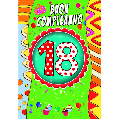Biglietto 18° Compleanno Portasoldi