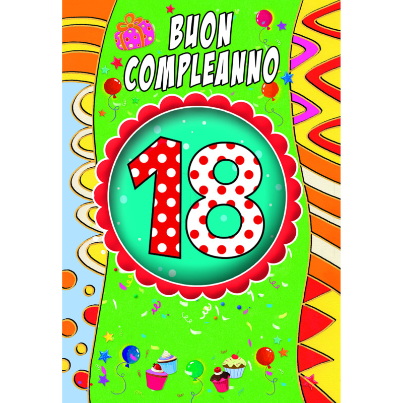 Biglietto 18° Compleanno Portasoldi