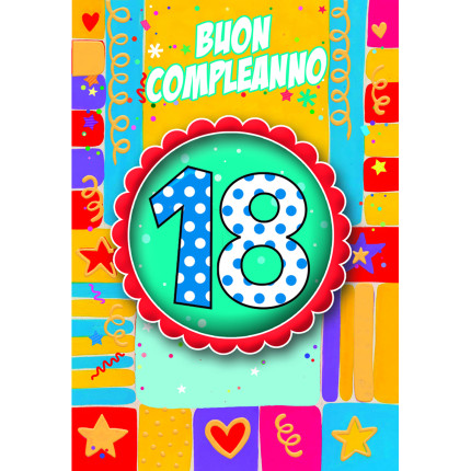 Biglietto 18° Compleanno Portasoldi
