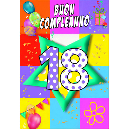 Biglietto 18° Compleanno Portasoldi