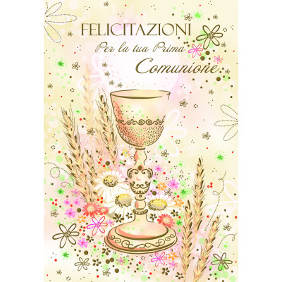 Biglietto Comunione Portasoldi