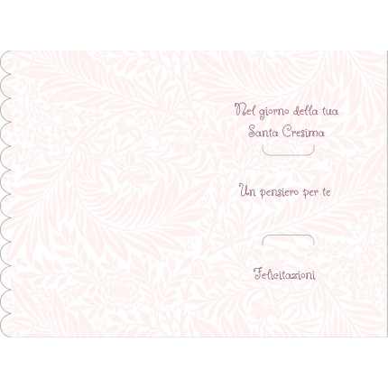 Biglietto Cresima Portasoldi