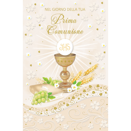Biglietto Mini Prima Comunione
