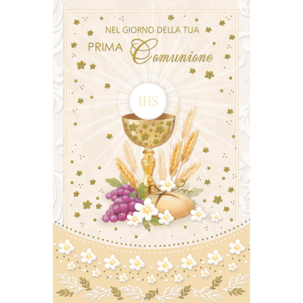 Biglietto Mini Prima Comunione