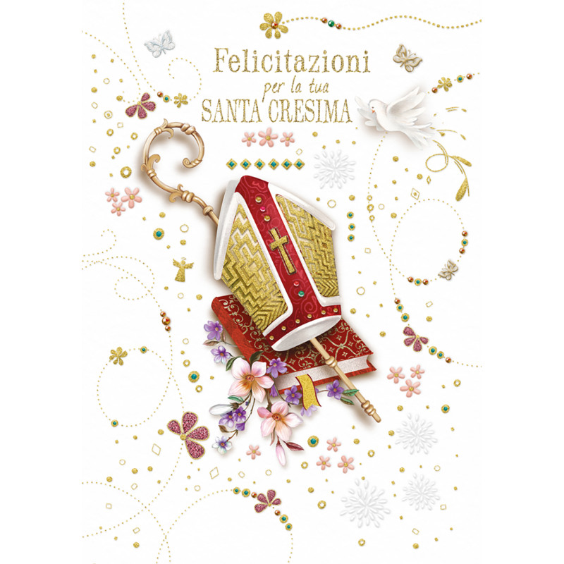 Biglietto Mini Cresima