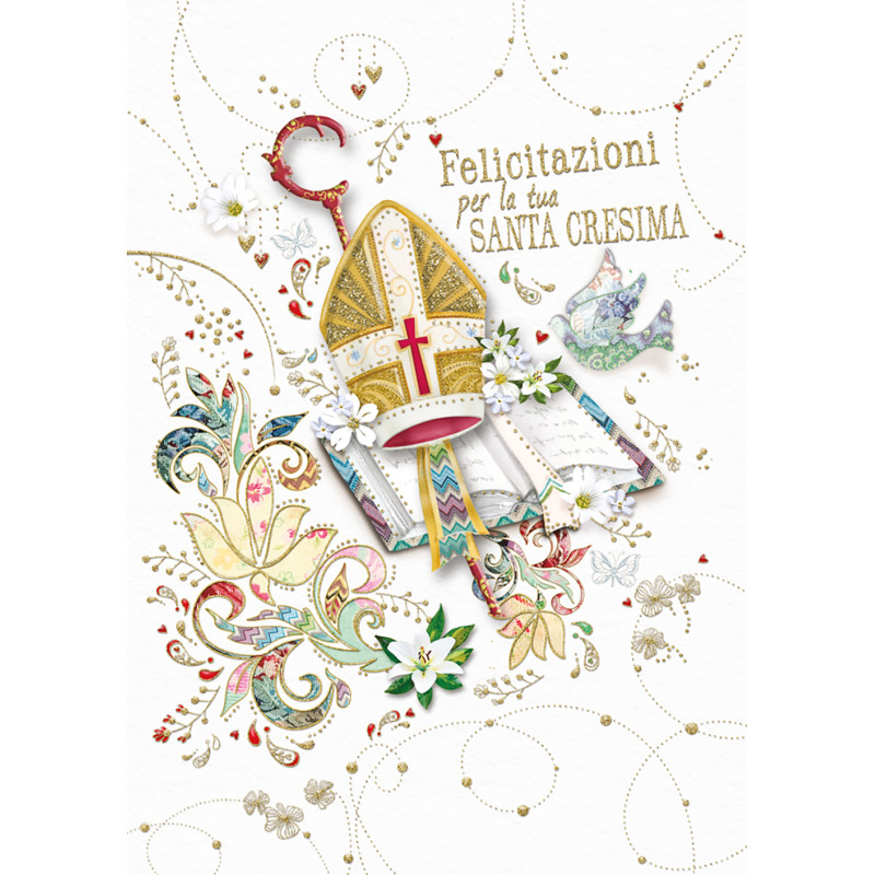 Biglietto Mini Cresima