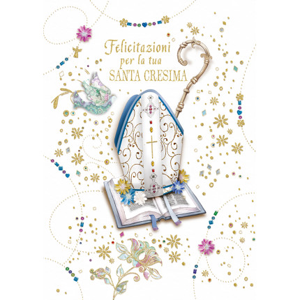 Biglietto Mini Cresima