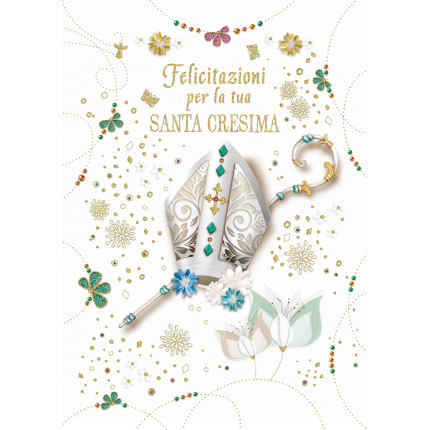 Biglietto Mini Cresima