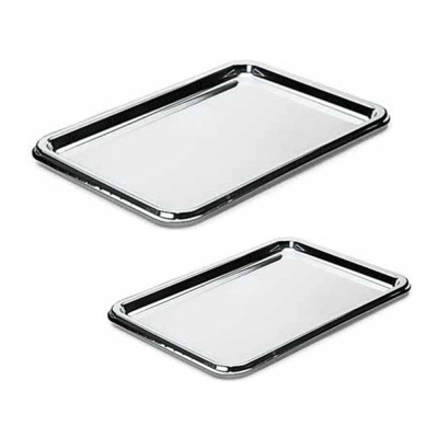 Vassoi in Plastica Rettangolari (5 Pezzi)