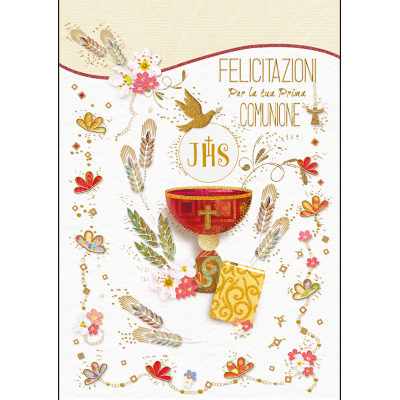 Biglietto Mini Prima Comunione 2