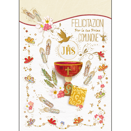 Biglietto Mini Prima Comunione
